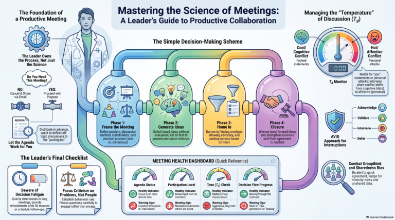 Laboratory Meetings and Formal Collaborations </br><span style='color:#006400;font-size:17px;'>Scientific Leadership Protocol</span>
